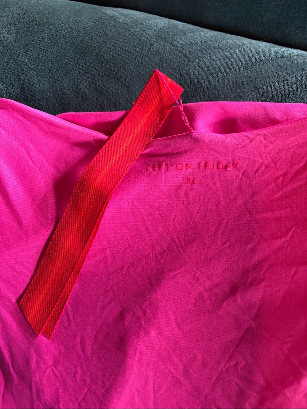 Left On Friday High Rise Bikini Bottom - Hot Pink - Picture 4 of 8